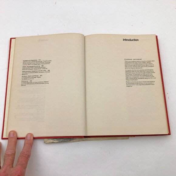 Designers Notebook Ideas For Yachtsmen Ian Nicolson Hardcover 1970 First Edition - Picture 8 of 12